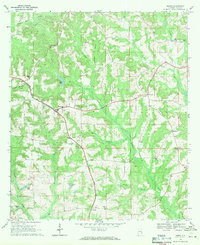 Download a high-resolution, GPS-compatible USGS topo map for Banks, AL (1971 edition)