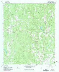 Download a high-resolution, GPS-compatible USGS topo map for Bankston, AL (1983 edition)
