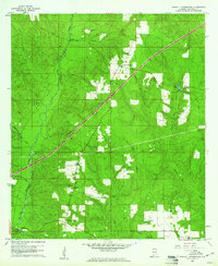 Download a high-resolution, GPS-compatible USGS topo map for Barnett Crossroads, AL (1961 edition)