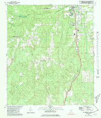 Download a high-resolution, GPS-compatible USGS topo map for Bay Minette South, AL (1981 edition)