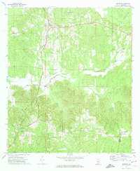 Download a high-resolution, GPS-compatible USGS topo map for Beatrice, AL (1974 edition)