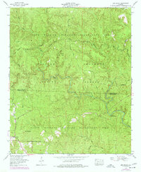 Download a high-resolution, GPS-compatible USGS topo map for Bee Branch, AL (1977 edition)