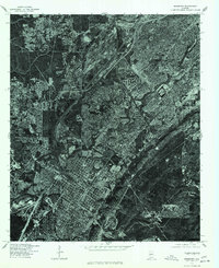 preview thumbnail of historical topo map of Bessemer, AL in 1975