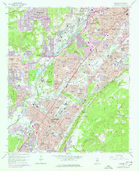 Download a high-resolution, GPS-compatible USGS topo map for Bessemer, AL (1991 edition)