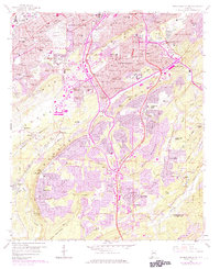 Download a high-resolution, GPS-compatible USGS topo map for Birmingham South, AL (1984 edition)
