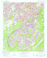 Download a high-resolution, GPS-compatible USGS topo map for Birmingham South, AL (1978 edition)