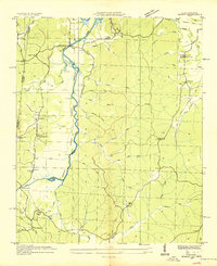 Download a high-resolution, GPS-compatible USGS topo map for Bishop, AL (1936 edition)