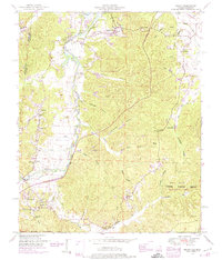 Download a high-resolution, GPS-compatible USGS topo map for Bishop, AL (1974 edition)