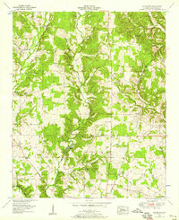 preview thumbnail of historical topo map of Lauderdale County, AL in 1952