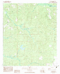 Download a high-resolution, GPS-compatible USGS topo map for Blacksher, AL (1983 edition)