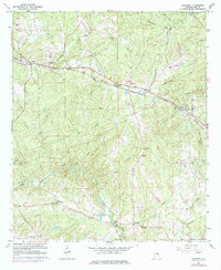 Download a high-resolution, GPS-compatible USGS topo map for Bleecker, AL (1984 edition)