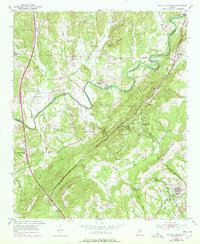 Download a high-resolution, GPS-compatible USGS topo map for Blount Springs, AL (1978 edition)