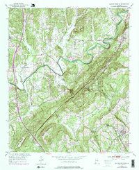 Download a high-resolution, GPS-compatible USGS topo map for Blount Springs, AL (1978 edition)