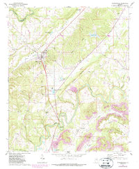 Download a high-resolution, GPS-compatible USGS topo map for Blountsville, AL (1987 edition)