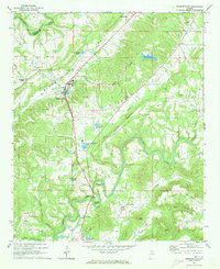 Download a high-resolution, GPS-compatible USGS topo map for Blountsville, AL (1973 edition)