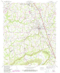 Download a high-resolution, GPS-compatible USGS topo map for Boaz, AL (1987 edition)