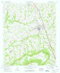 Download a high-resolution, GPS-compatible USGS topo map for Boaz, AL (1976 edition)