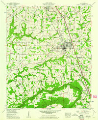 Download a high-resolution, GPS-compatible USGS topo map for Boaz, AL (1960 edition)