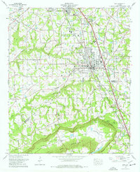 Download a high-resolution, GPS-compatible USGS topo map for Boaz, AL (1977 edition)