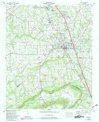 Download a high-resolution, GPS-compatible USGS topo map for Boaz, AL (1983 edition)