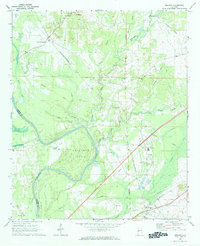 Download a high-resolution, GPS-compatible USGS topo map for Boligee, AL (1984 edition)
