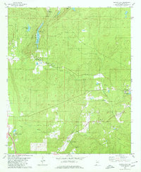 Download a high-resolution, GPS-compatible USGS topo map for Bounds Lake, AL (1980 edition)
