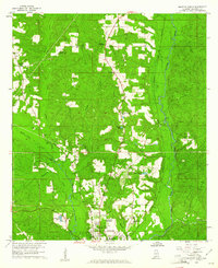 preview thumbnail of historical topo map of Escambia County, AL in 1960