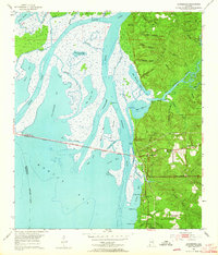 Download a high-resolution, GPS-compatible USGS topo map for Bridgehead, AL (1964 edition)