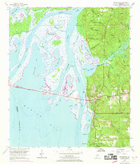 Download a high-resolution, GPS-compatible USGS topo map for Bridgehead, AL (1968 edition)