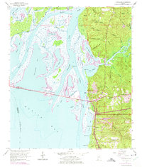 Download a high-resolution, GPS-compatible USGS topo map for Bridgehead, AL (1975 edition)