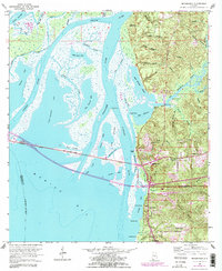 Download a high-resolution, GPS-compatible USGS topo map for Bridgehead, AL (1983 edition)