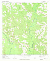 Download a high-resolution, GPS-compatible USGS topo map for Brooks, AL (1972 edition)