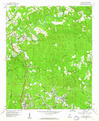 Download a high-resolution, GPS-compatible USGS topo map for Brookside, AL (1960 edition)