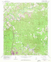 Download a high-resolution, GPS-compatible USGS topo map for Brookside, AL (1971 edition)
