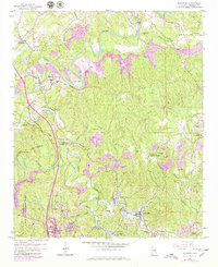 Download a high-resolution, GPS-compatible USGS topo map for Brookside, AL (1979 edition)