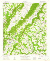 Download a high-resolution, GPS-compatible USGS topo map for Brooksville, AL (1960 edition)