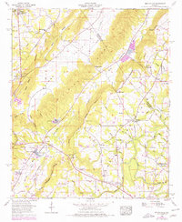Download a high-resolution, GPS-compatible USGS topo map for Brooksville, AL (1976 edition)
