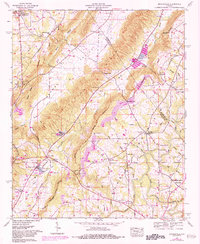 Download a high-resolution, GPS-compatible USGS topo map for Brooksville, AL (1983 edition)