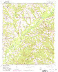 Download a high-resolution, GPS-compatible USGS topo map for Brundidge SE, AL (1981 edition)