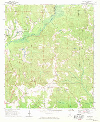 Download a high-resolution, GPS-compatible USGS topo map for Bullock, AL (1971 edition)