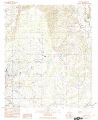 Download a high-resolution, GPS-compatible USGS topo map for Burnsville, AL (1983 edition)