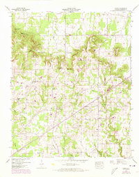 preview thumbnail of historical topo map of Lawrence County, AL in 1948