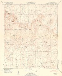 Download a high-resolution, GPS-compatible USGS topo map for Caddo, AL (1961 edition)