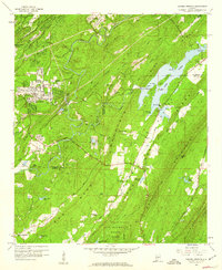 Download a high-resolution, GPS-compatible USGS topo map for Cahaba Heights, AL (1960 edition)