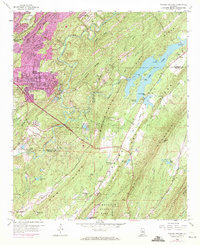 Download a high-resolution, GPS-compatible USGS topo map for Cahaba Heights, AL (1971 edition)