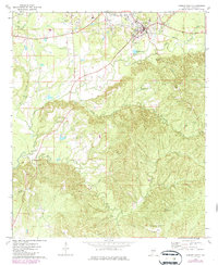 Download a high-resolution, GPS-compatible USGS topo map for Camden South, AL (1986 edition)