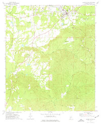 Download a high-resolution, GPS-compatible USGS topo map for Camden South, AL (1977 edition)