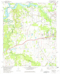 Download a high-resolution, GPS-compatible USGS topo map for Cantelous, AL (1982 edition)