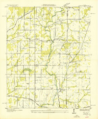 Download a high-resolution, GPS-compatible USGS topo map for Capshaw, AL (1936 edition)