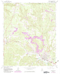 Download a high-resolution, GPS-compatible USGS topo map for Carbon Hill, AL (1983 edition)
